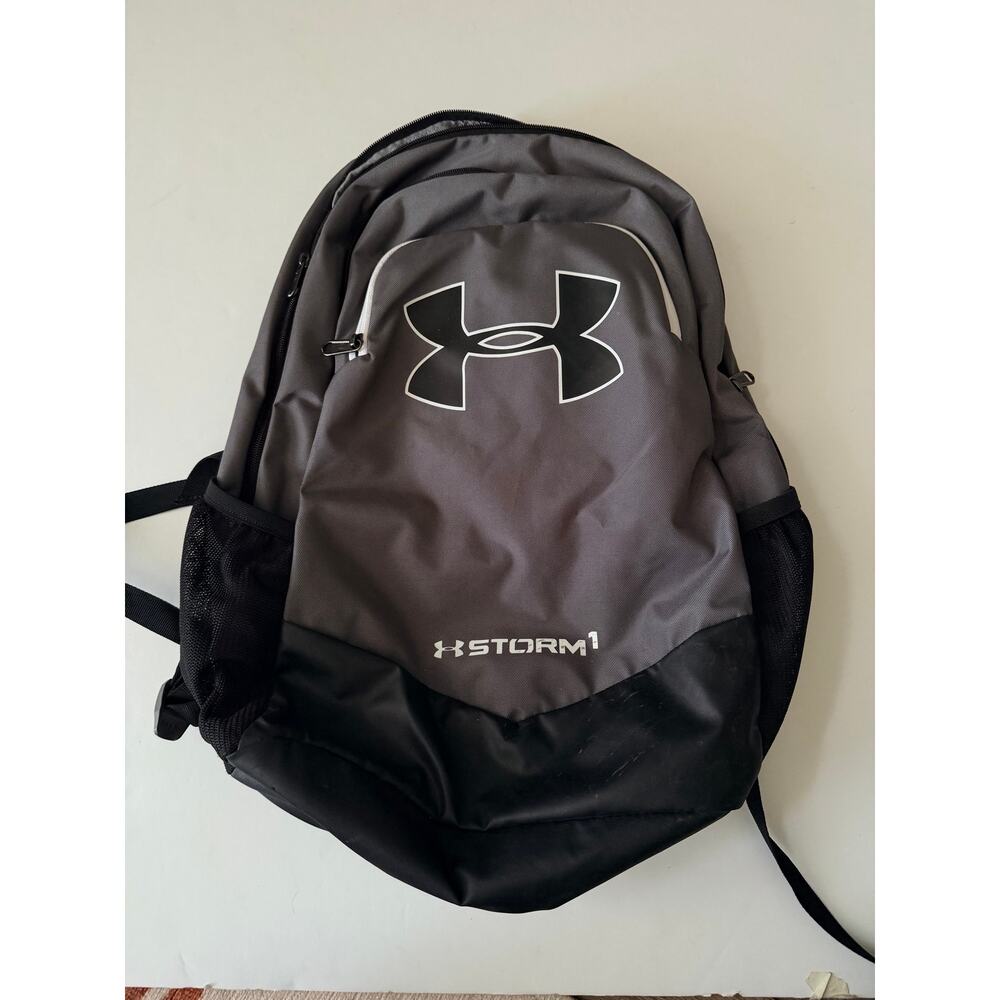 Under Armour Storm Backpack - Gray & Black, 15.6" Laptop - Picture 2 of 9
